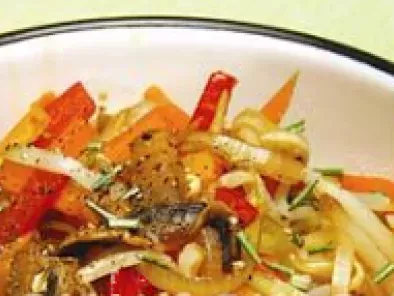 Salada Quente Oriental (vegana)