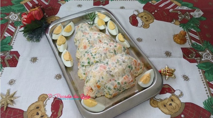 Salada russa de natal - Receita Petitchef Salada russa de natal - Receita Petitchef