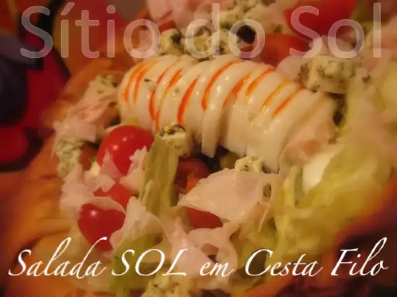 Salada SOL em Cesta de Filó, foto 5