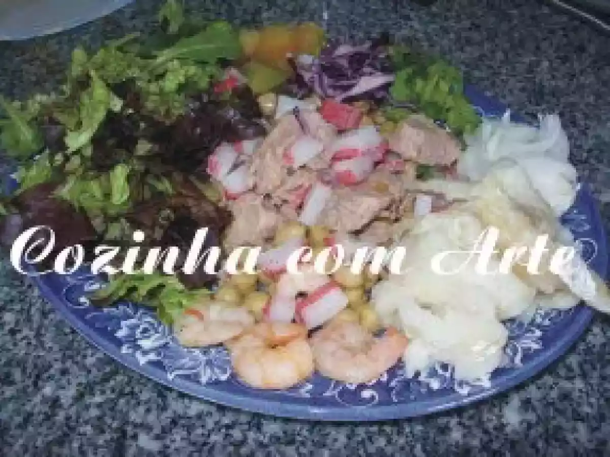 Salada terra e mar - foto 3