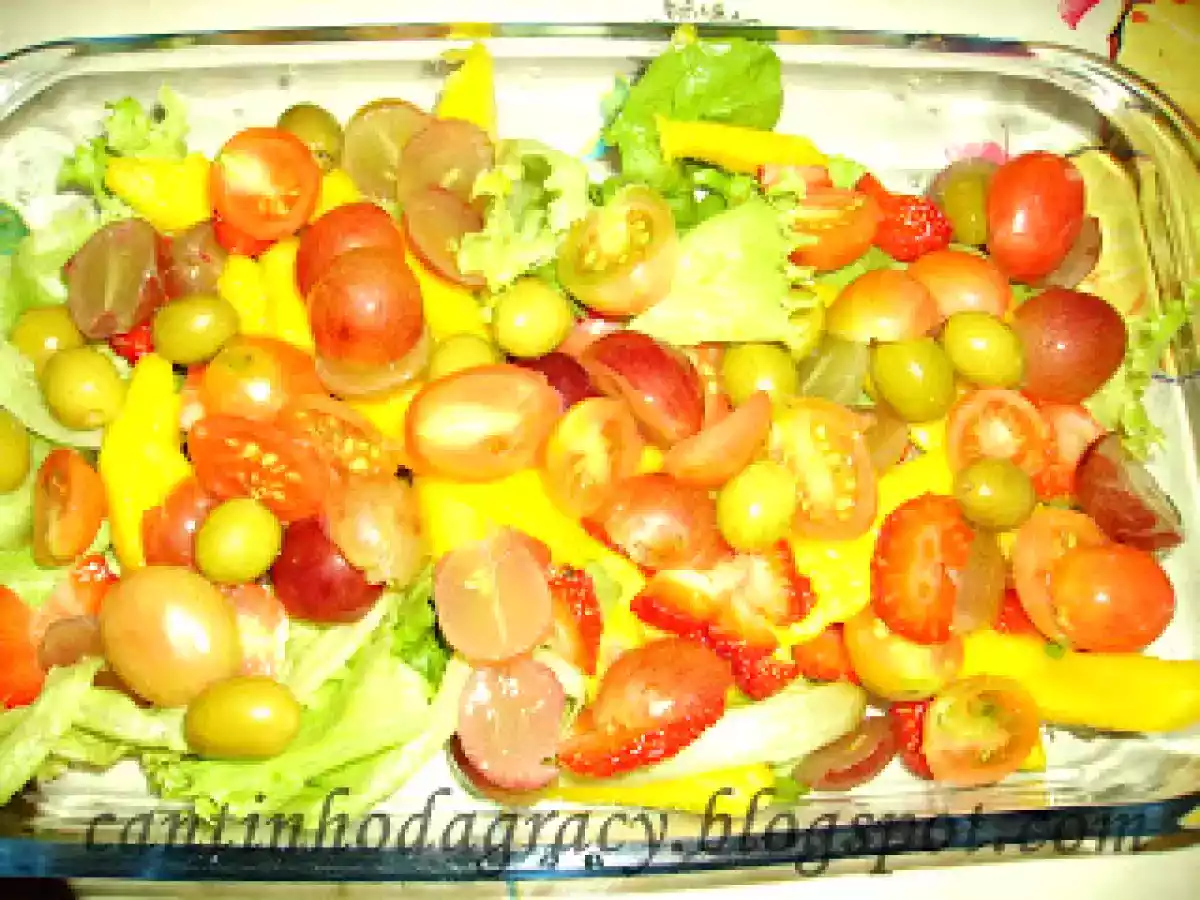 Salada Verão e Molho de iogurte e mel - foto 3