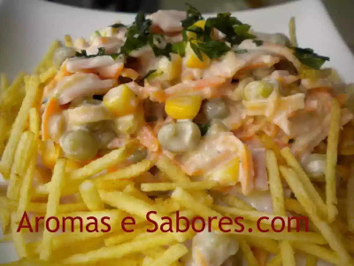 Saladas para o verão 1 - Salpicão
