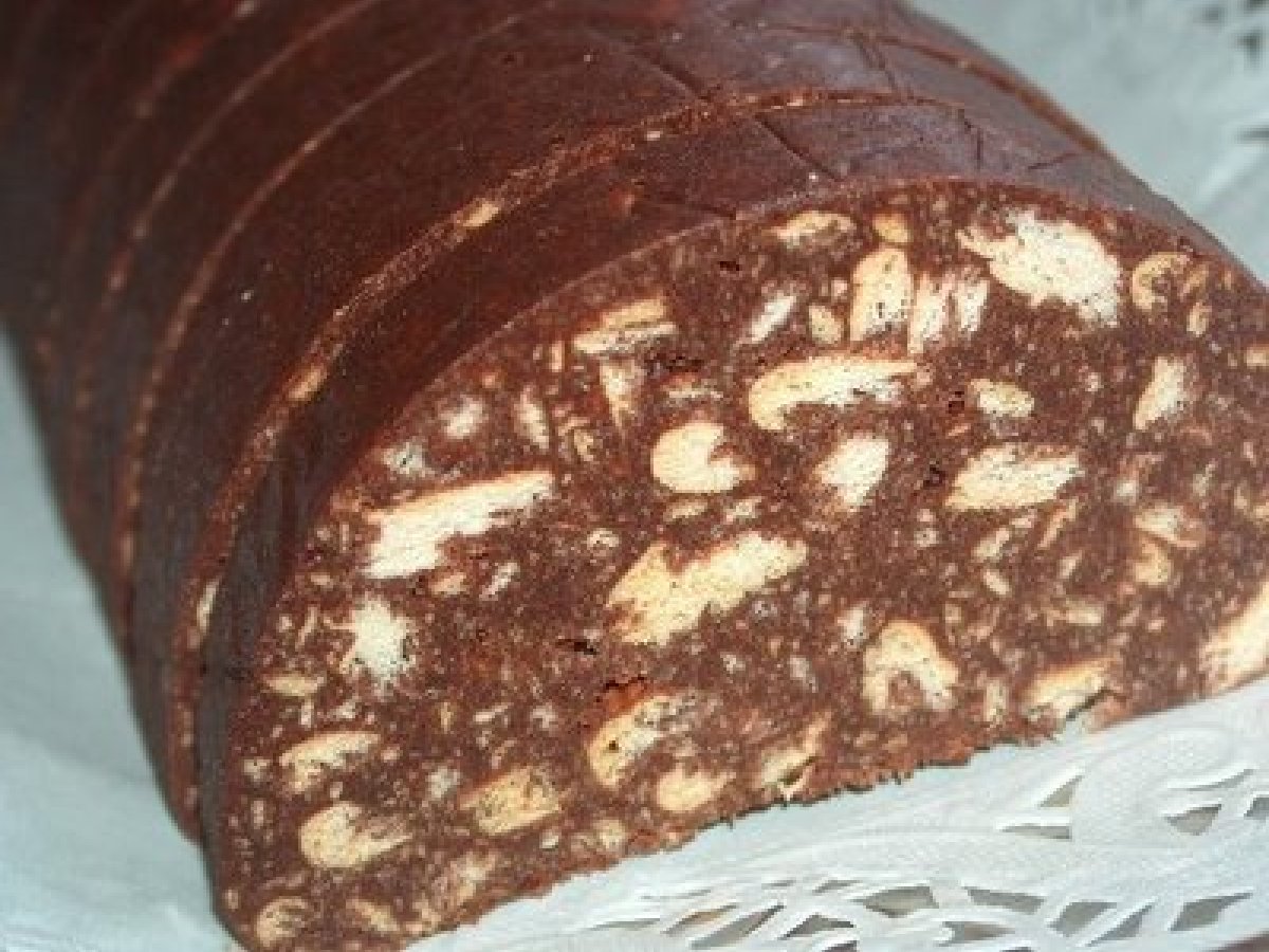 SALAME DE CHOCOLATE