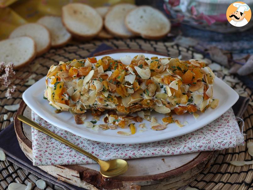 Salame de cream cheese com damasco e amêndoas: o aperitivo perfeito para dias de festas! - foto 5