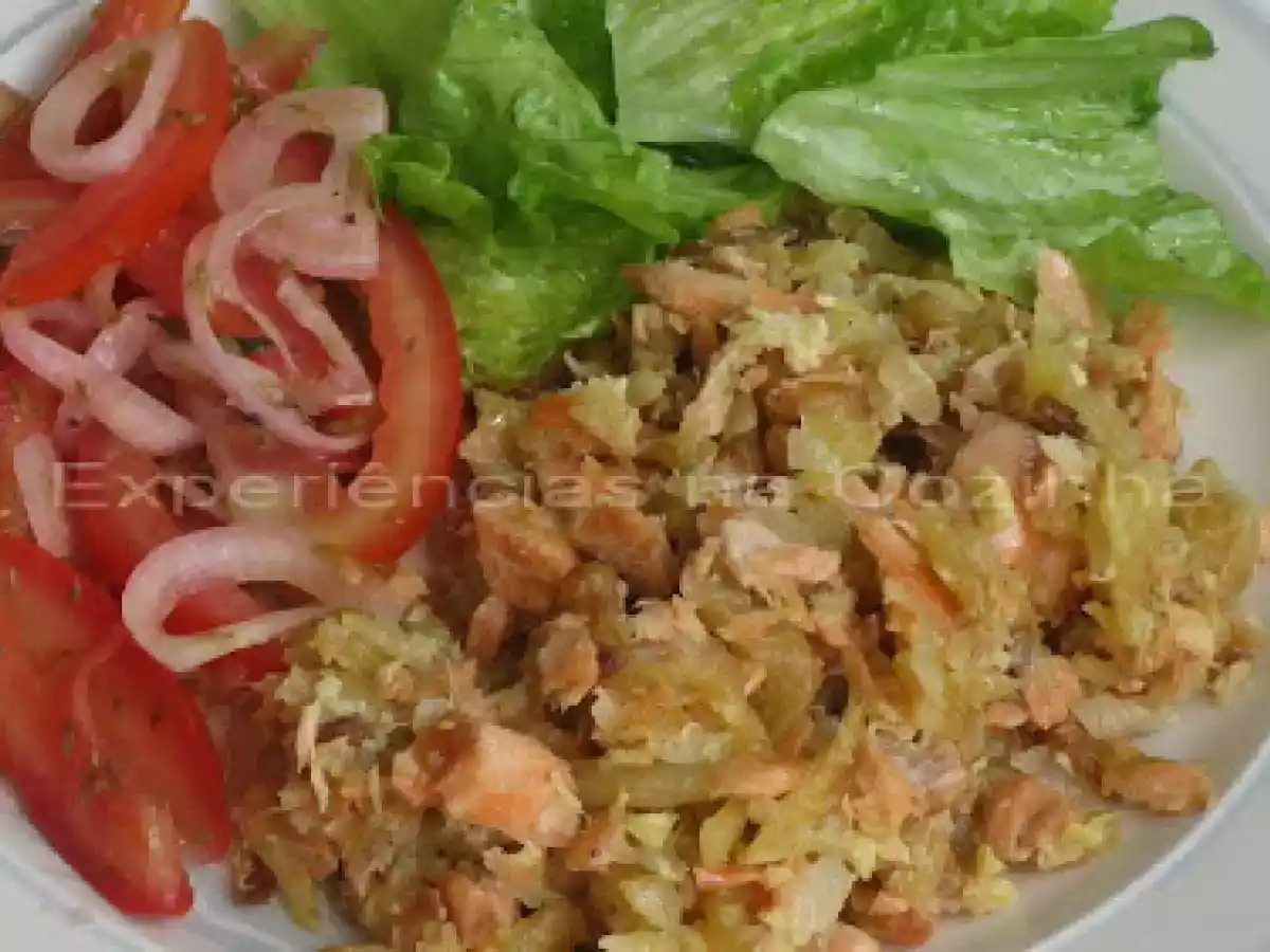 Salmão à Brás - foto 3