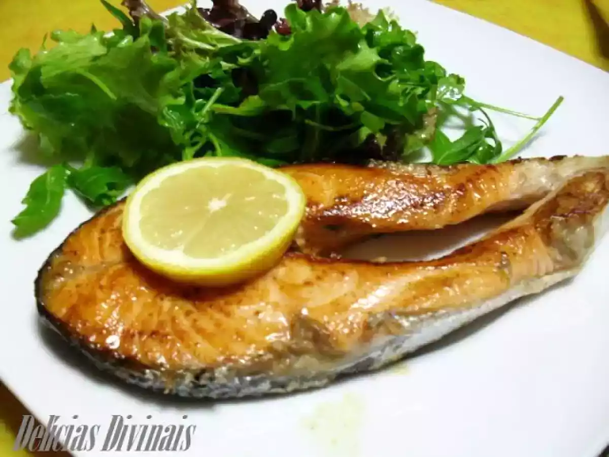 Salmão com Molho de Limão