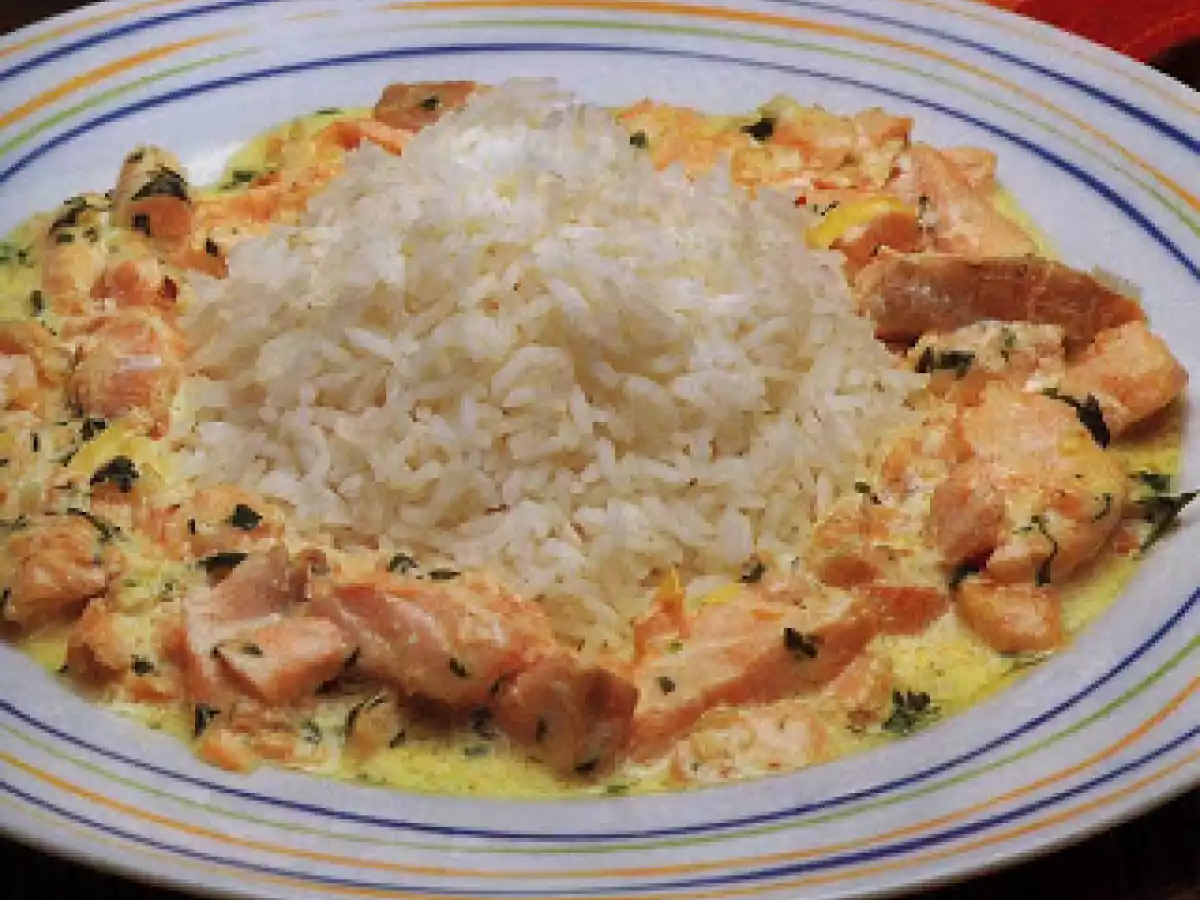 Salmão com Natas