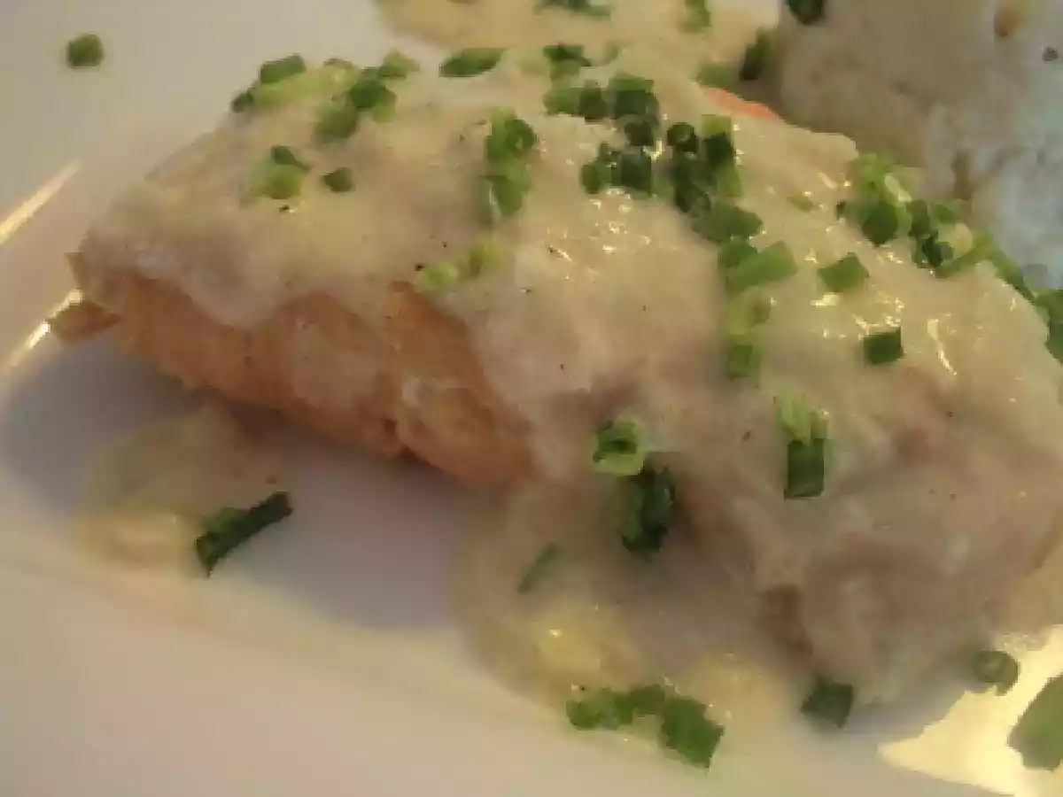 Salmão Cozido em Leite de Coco com Puré de Couve-flor - foto 2