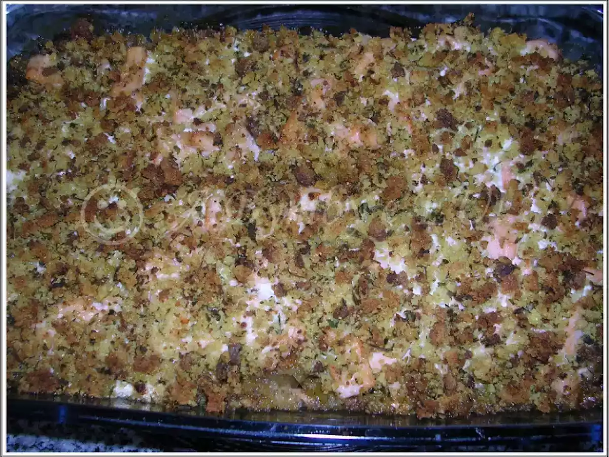 Salmão em cama de legumes - foto 3