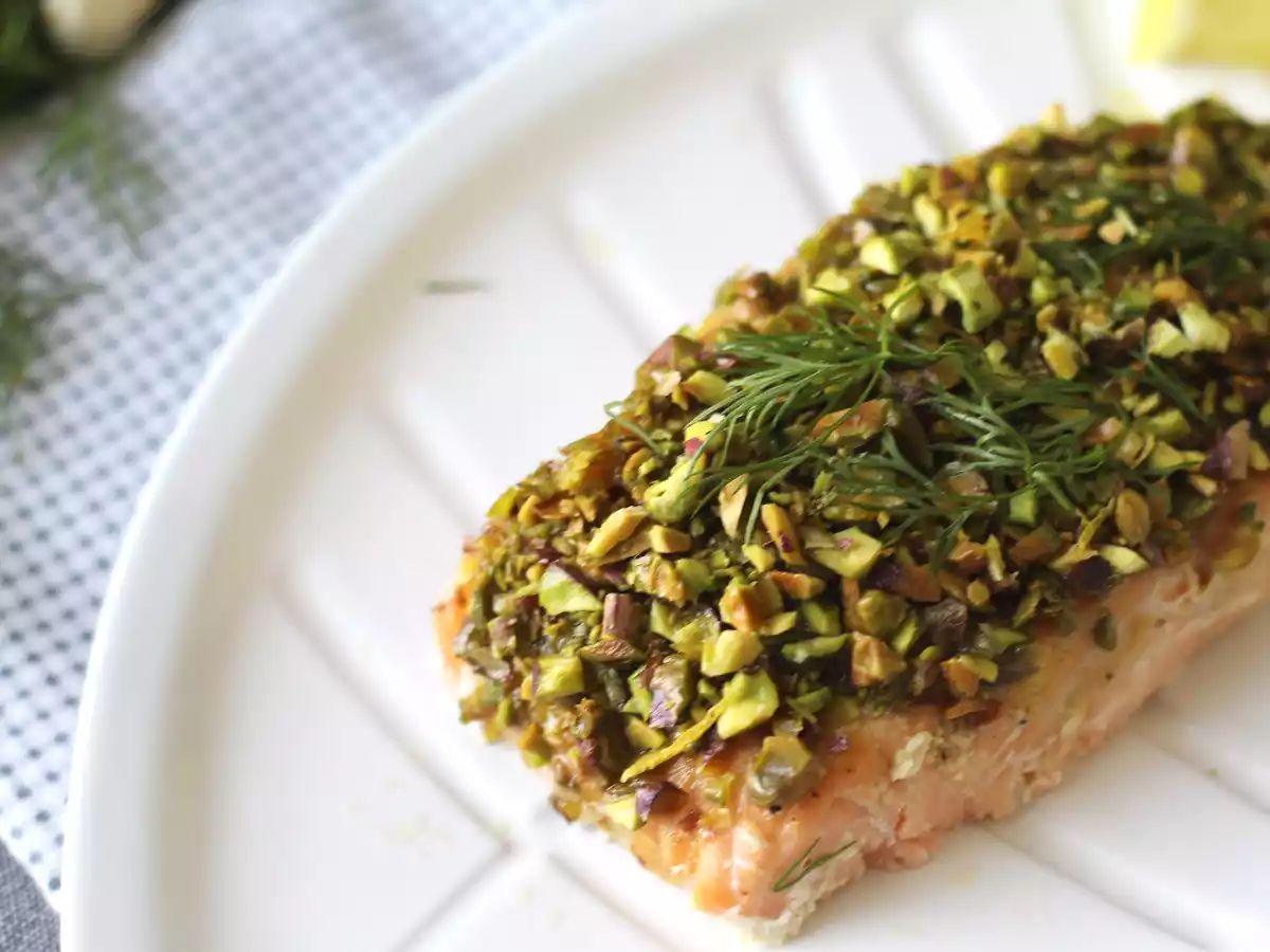 Salmão em Crosta de Pistache: Receita Elegante em Menos de 15 Minutos - foto 3