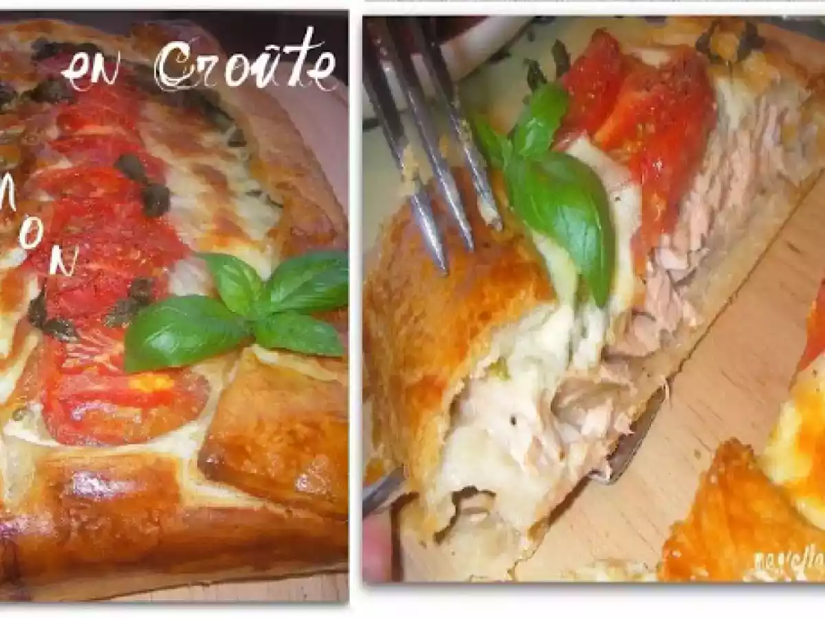 Salmão en croûte