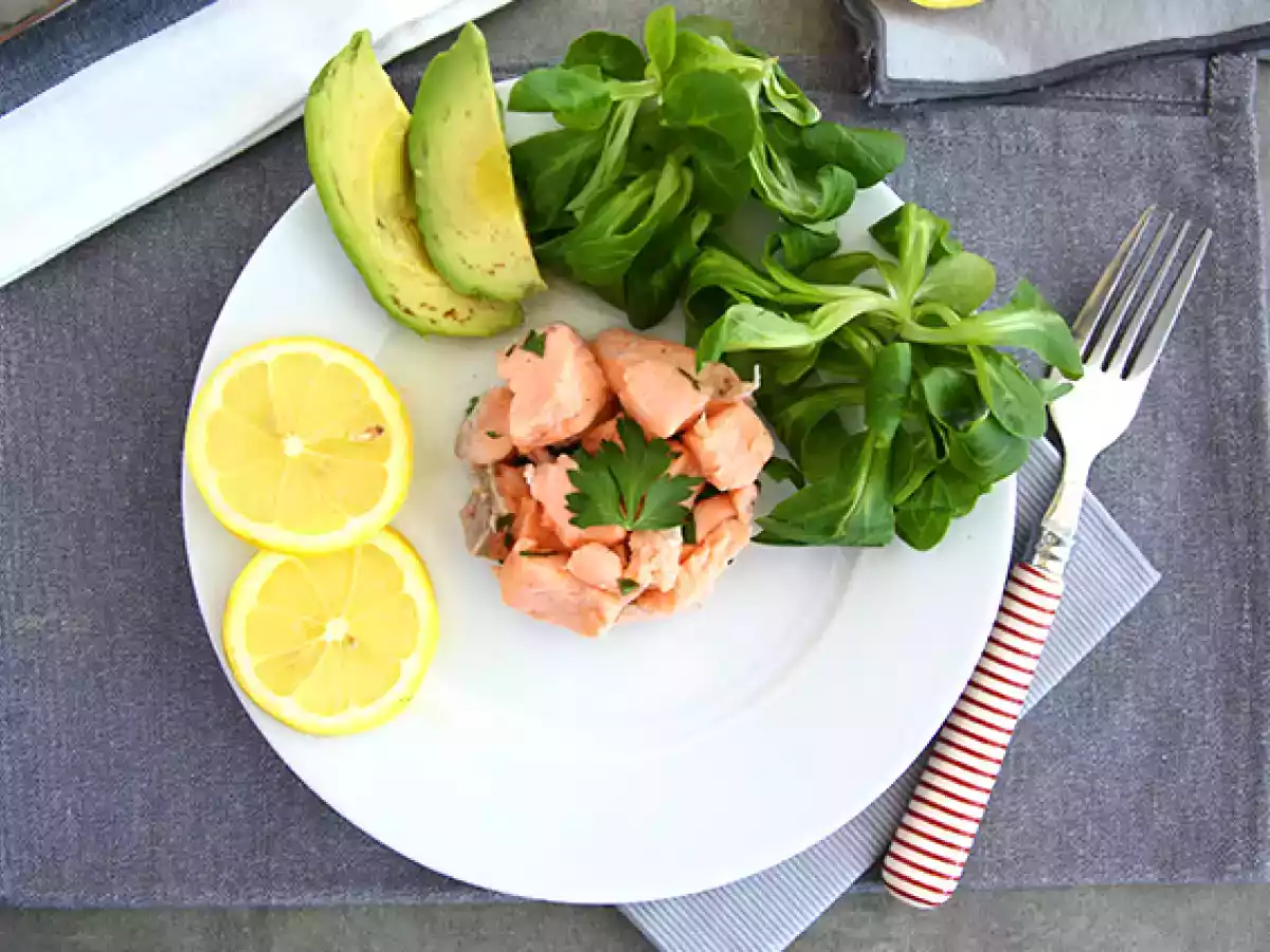 Salmão marinado no limão - foto 2