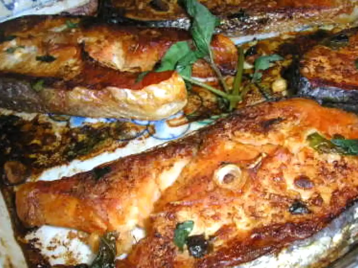 Salmão no forno com manjericão - foto 2