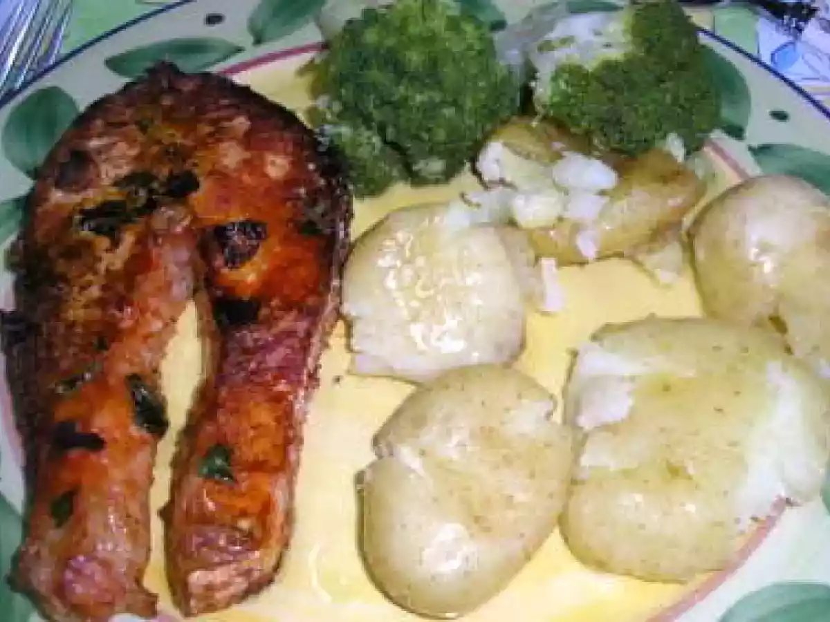Salmão no forno com manjericão - foto 3