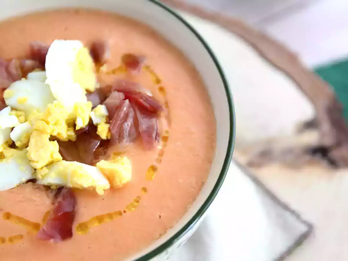 Salmorejo (sopa fria espanhola) - foto 2