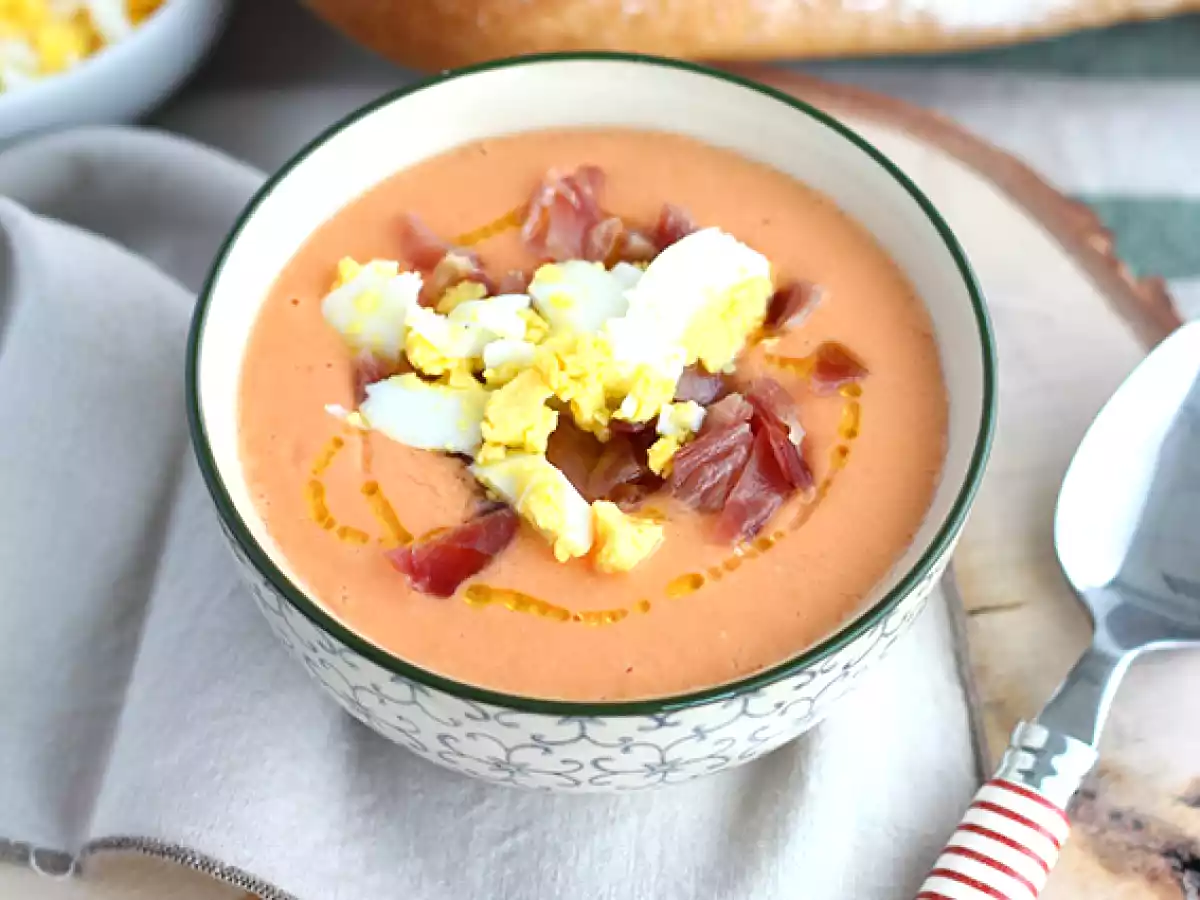 Salmorejo (sopa fria espanhola) - foto 4
