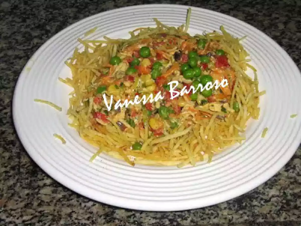 Salpicão de Frango e Filé Mignon de Forno da Vanessa