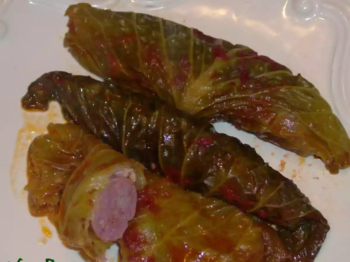 SALSICHA EM COUVE LOMBARDA - foto 2