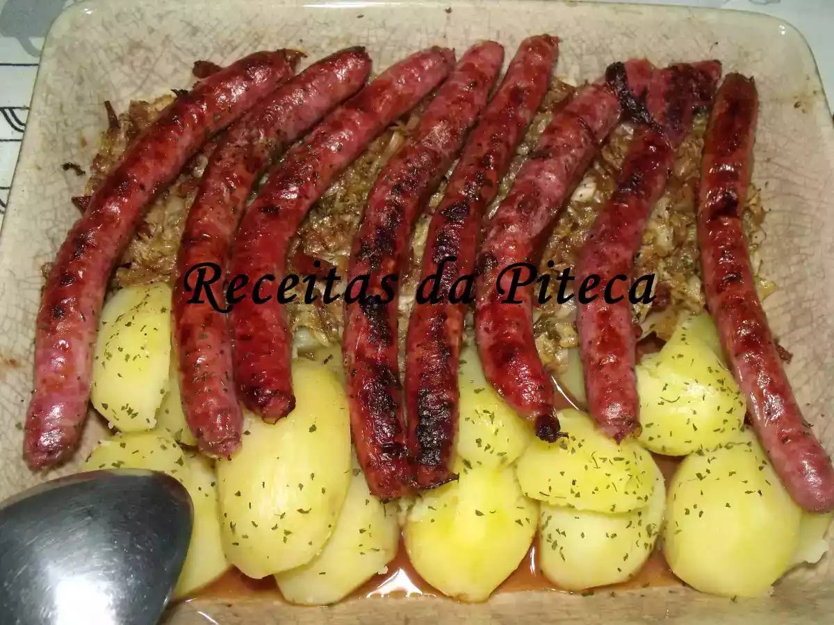 Salsichas à alsaciana