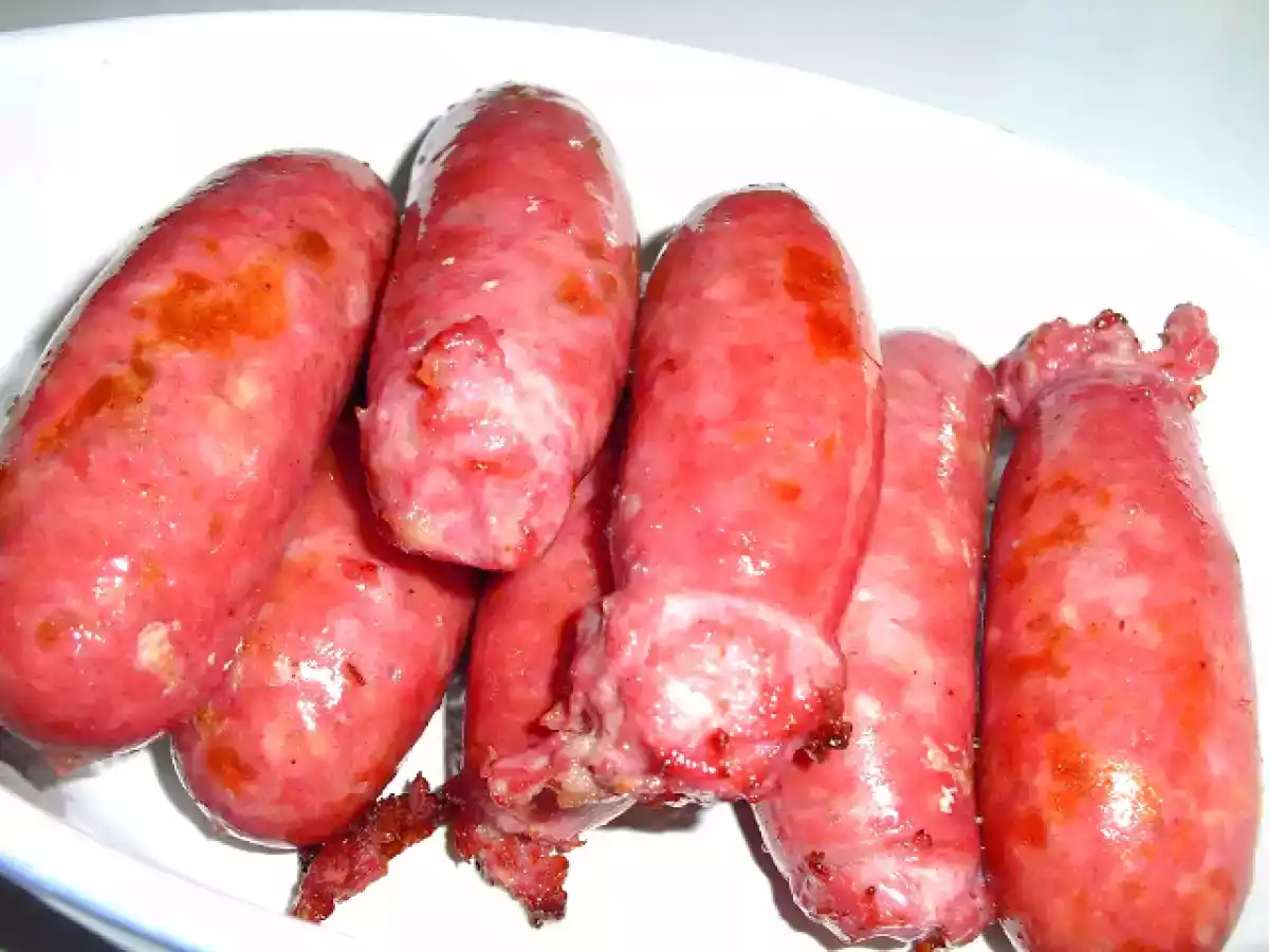 Salsichas brasileiras na actifry