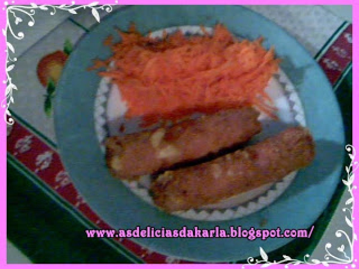 Salsichas enroladas