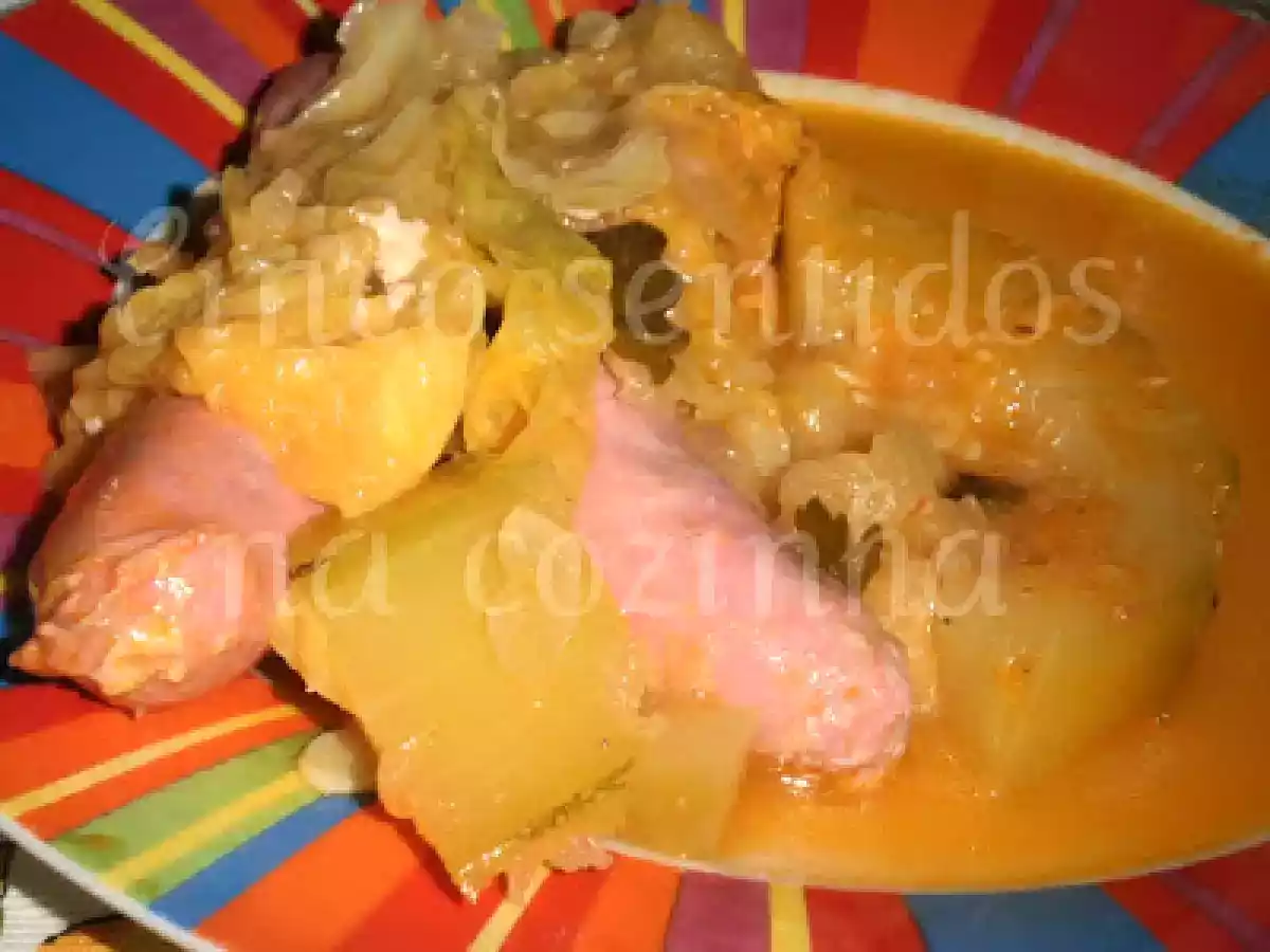 Salsichas frescas com lombardo e courgette - foto 3
