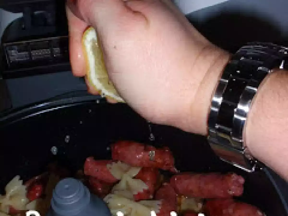 Salsichas frescas, fritas na Actifry - foto 4
