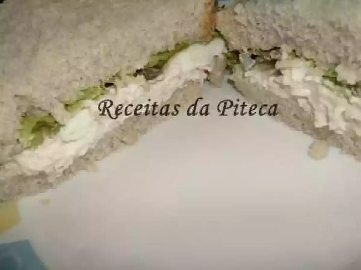Sandes de delícias do mar
