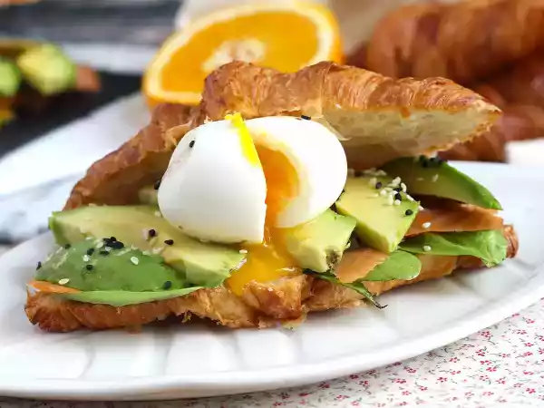 Receita Sanduíche de croissant para brunch