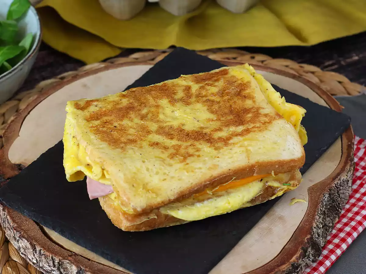 Sanduíche omelete - foto 2