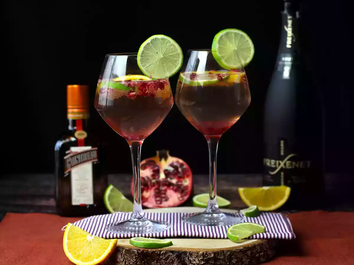 Sangria de espumante: a estrela refrescante das festas