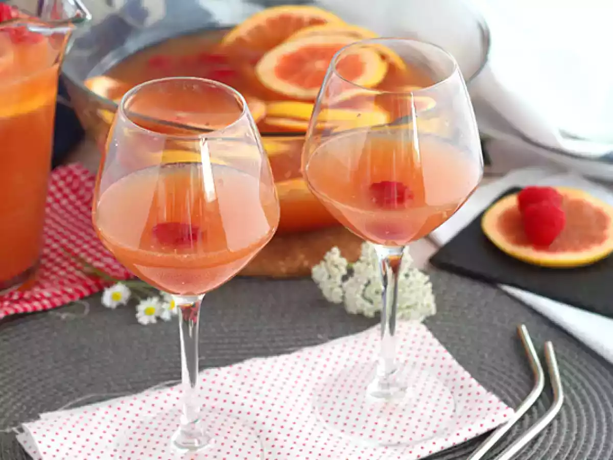 Sangria de rosé