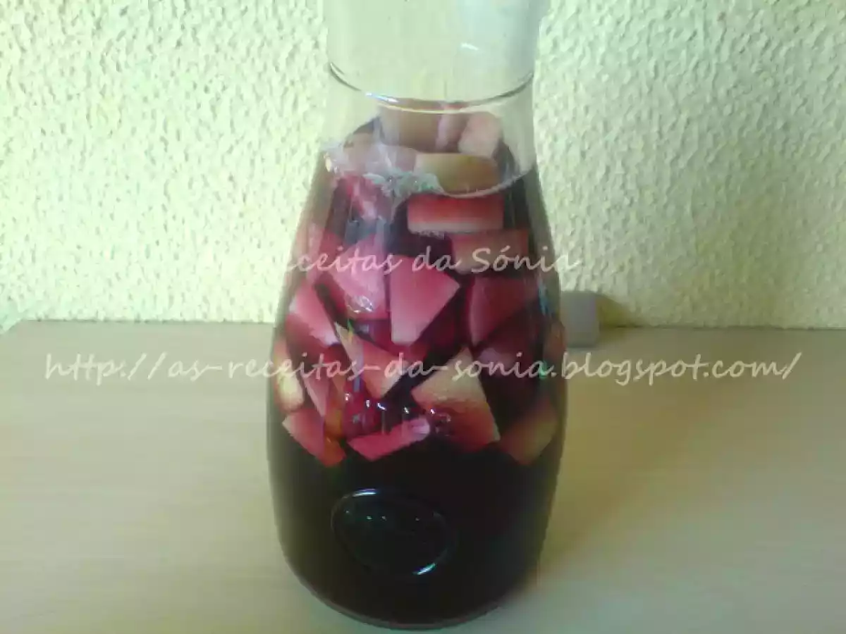 Sangria de Vinho Tinto