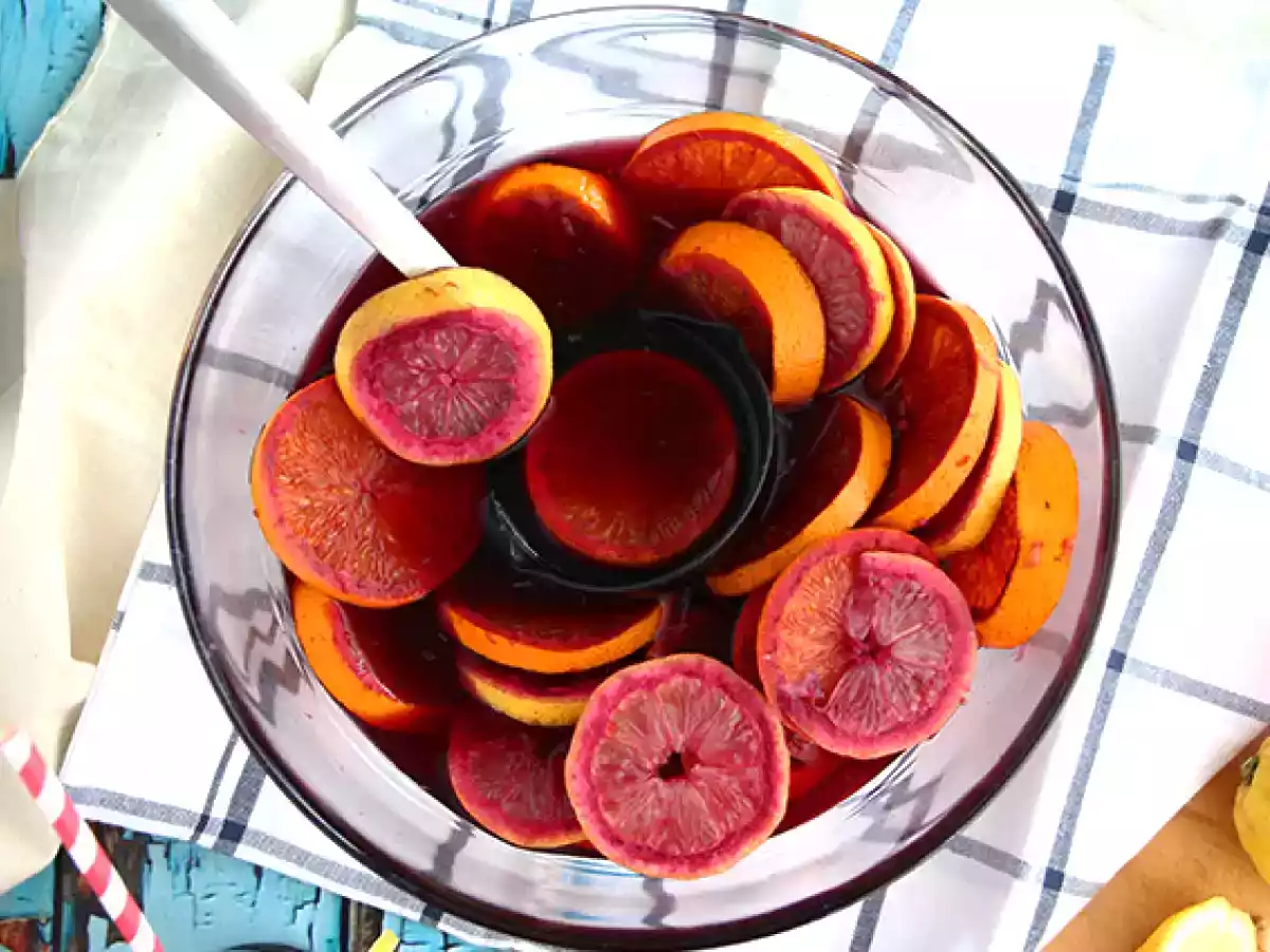 Sangria de vinho tinto (e frutas cítricas) - foto 2