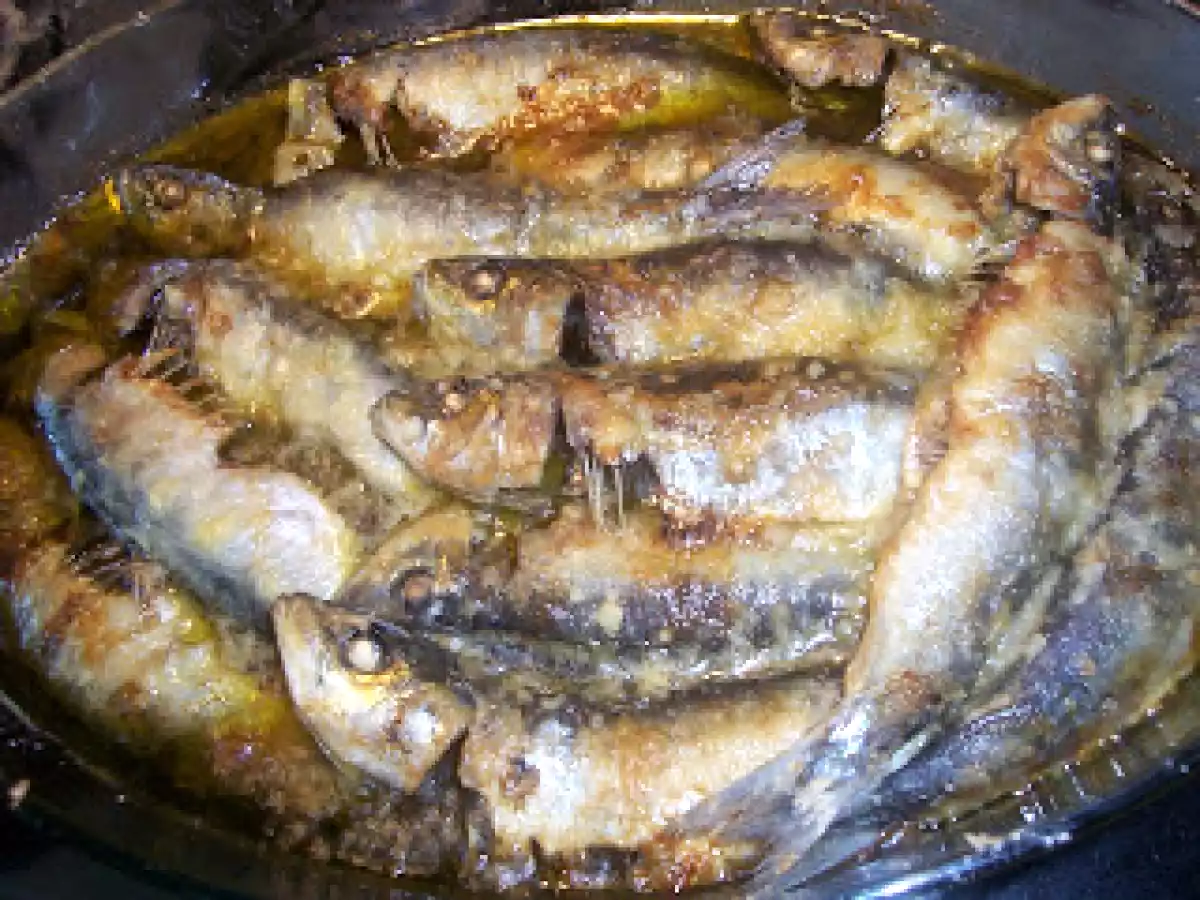 SARDINHAS ASSADAS NO FORNO