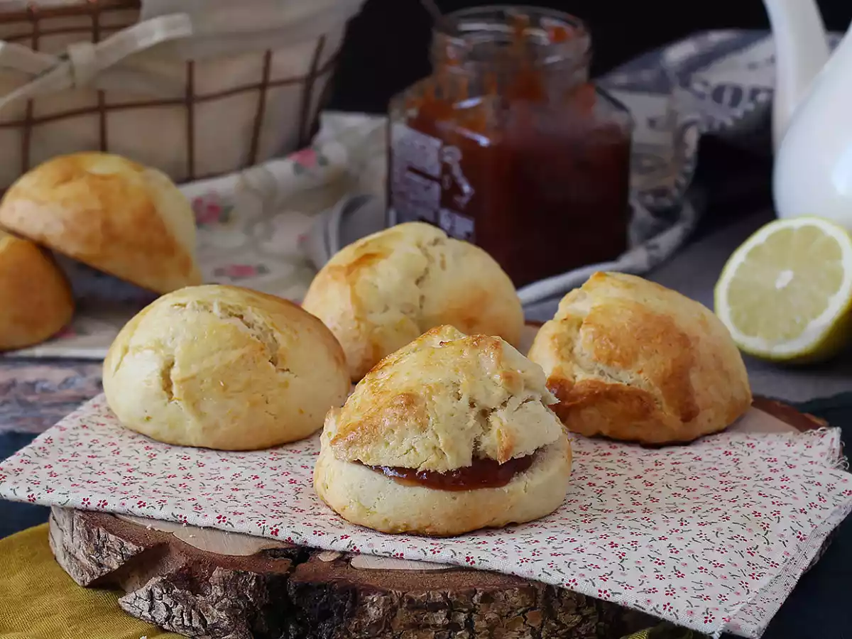 Scones com raspas de limão - foto 5