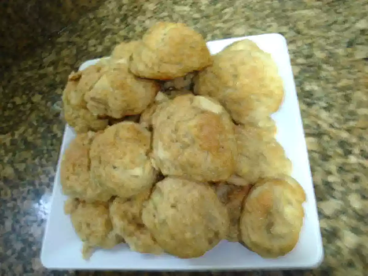 Scones de Banana e Maça