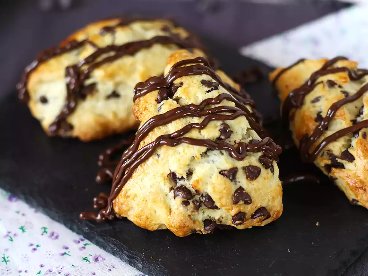 Scones de chocolate - foto 2