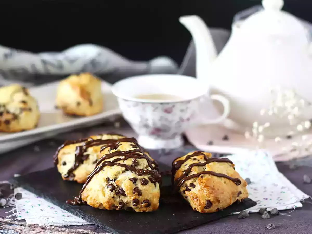 Scones de chocolate - foto 4