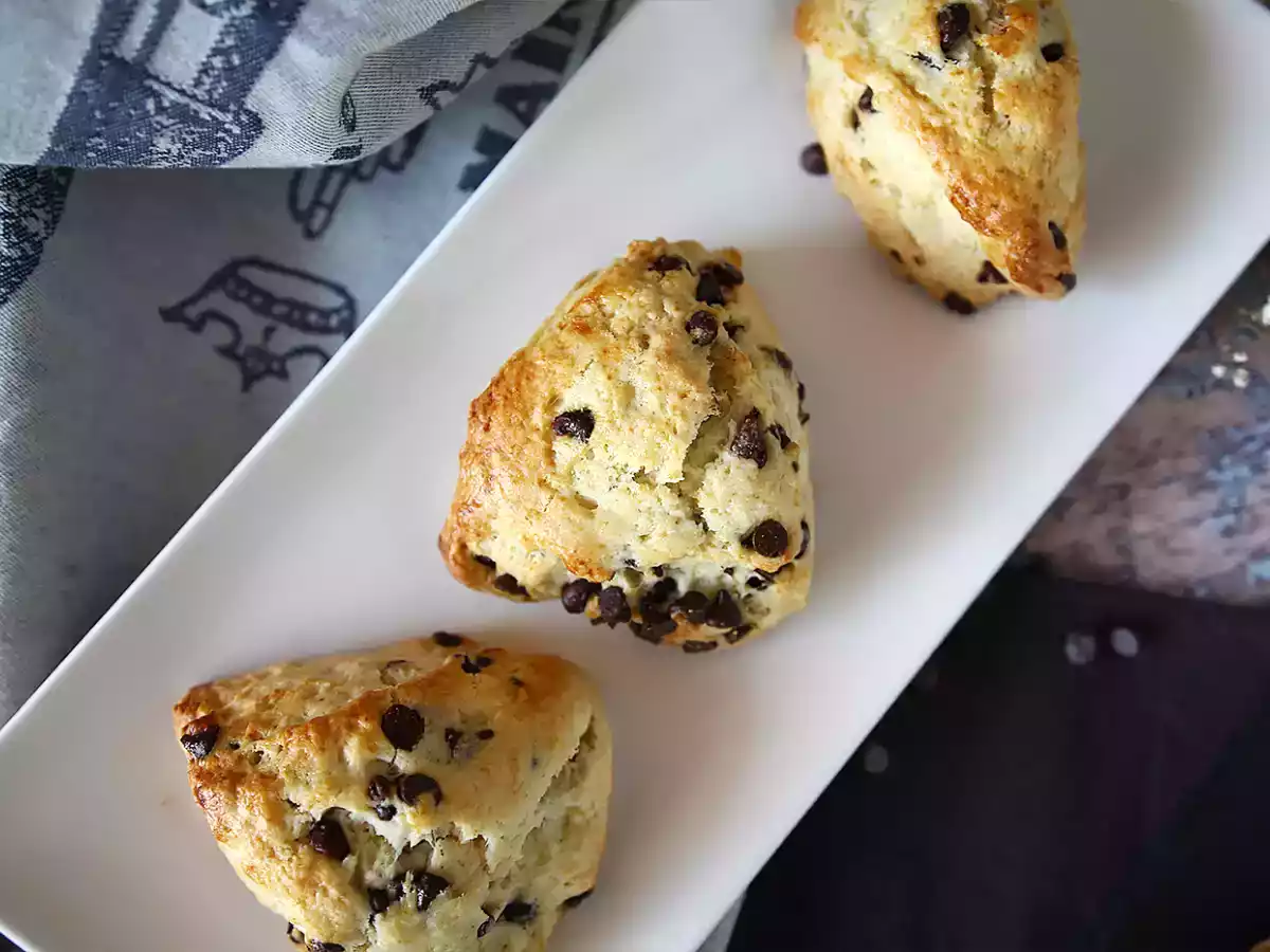Scones de chocolate - foto 5