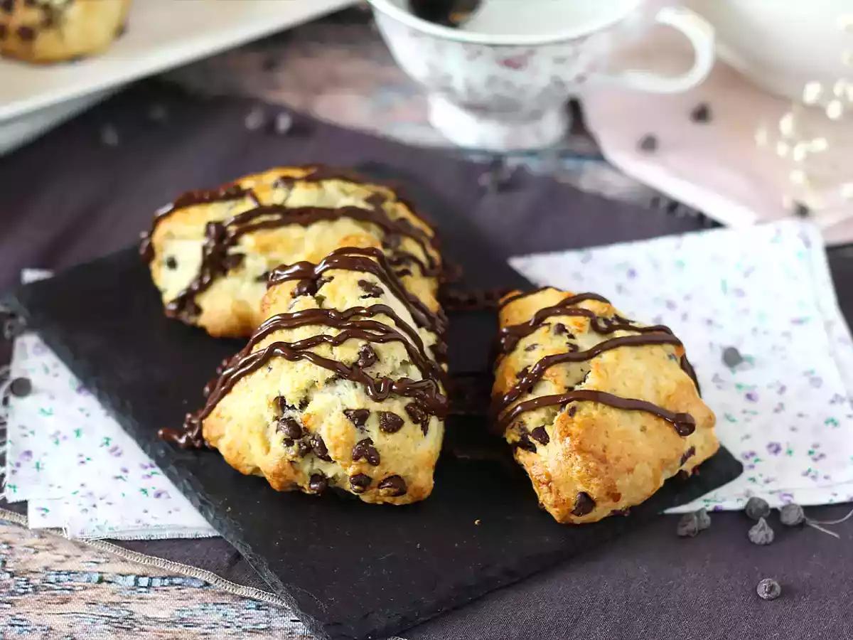 Scones de chocolate - foto 6