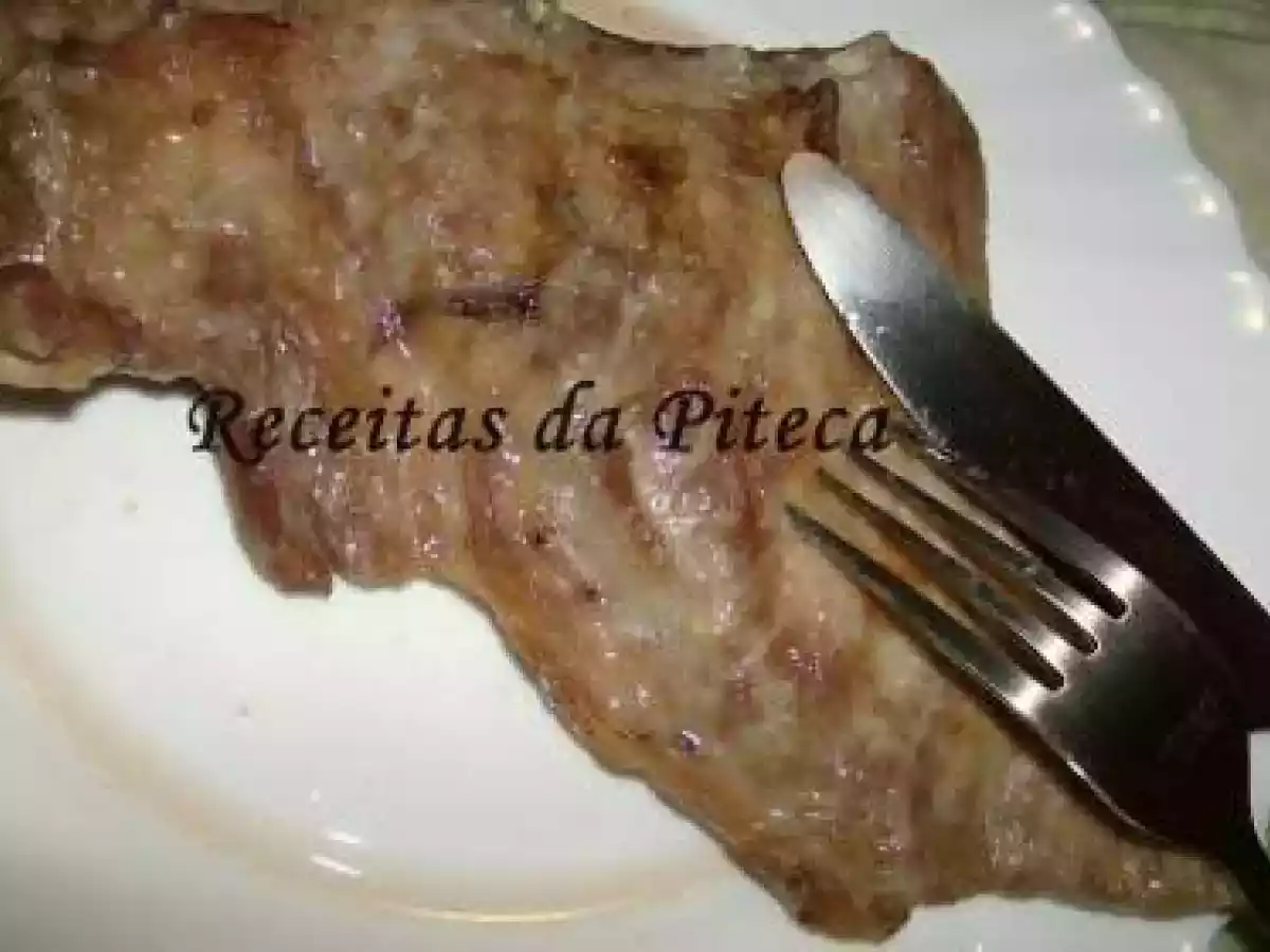 Secretos de porco preto grelhados com salada de batata - foto 2