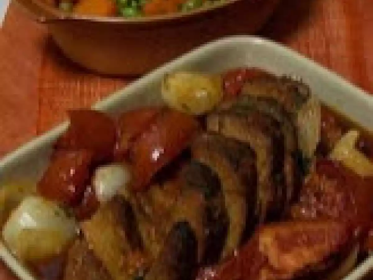 Seitan Assado (vegana)