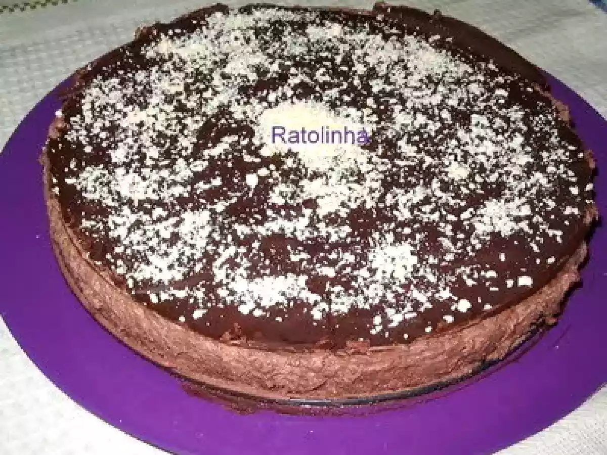 Semi-frio de chocolate
