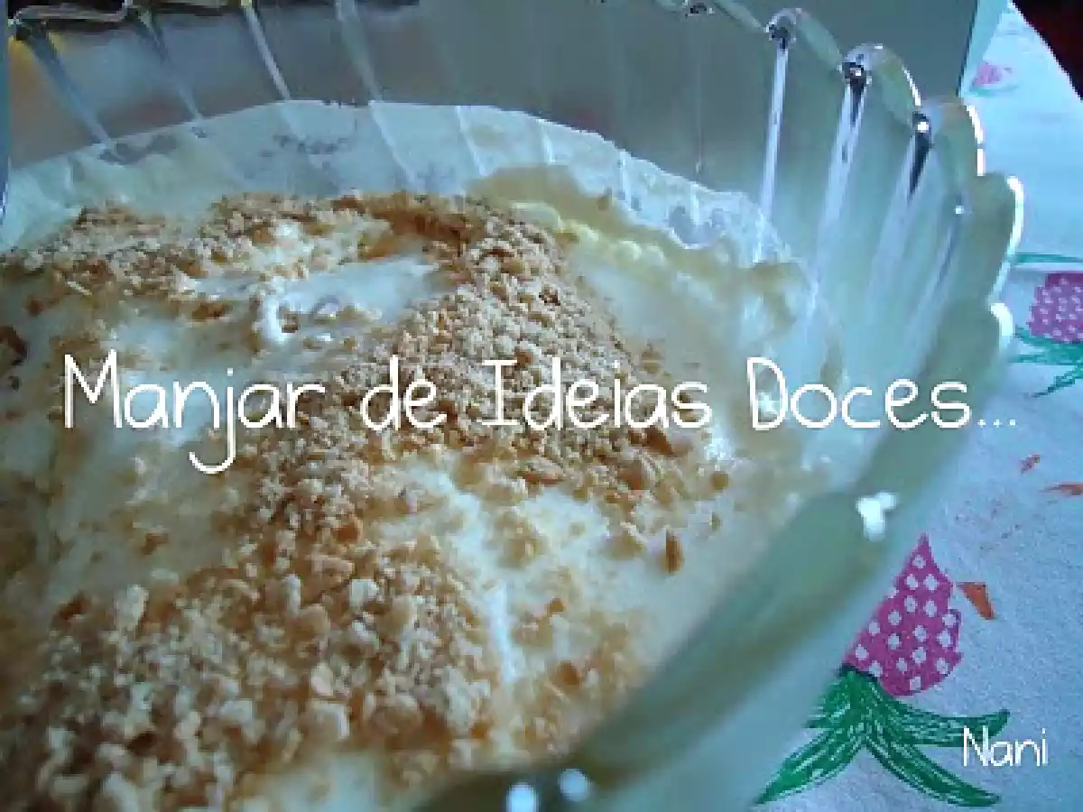Semifrio de Ananás com Natas
