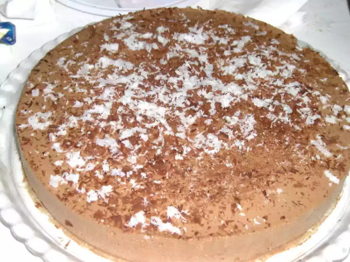 Semifrio de chocolate