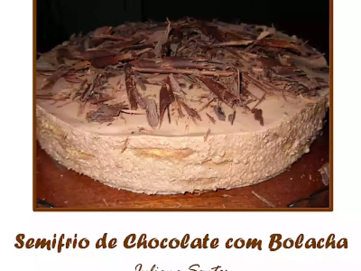 Semifrio de Chocolate com Bolacha - foto 4