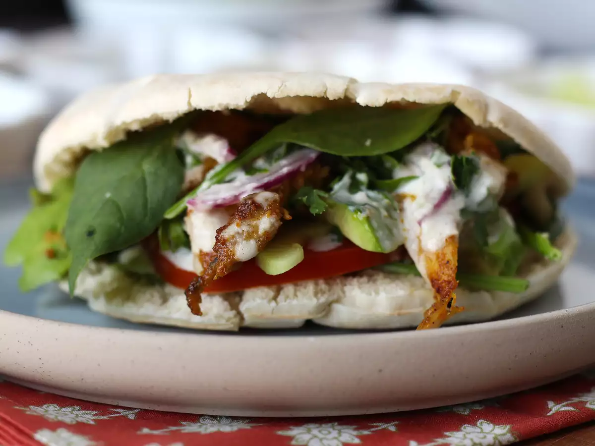 Shawarma de frango na Air Fryer - foto 3
