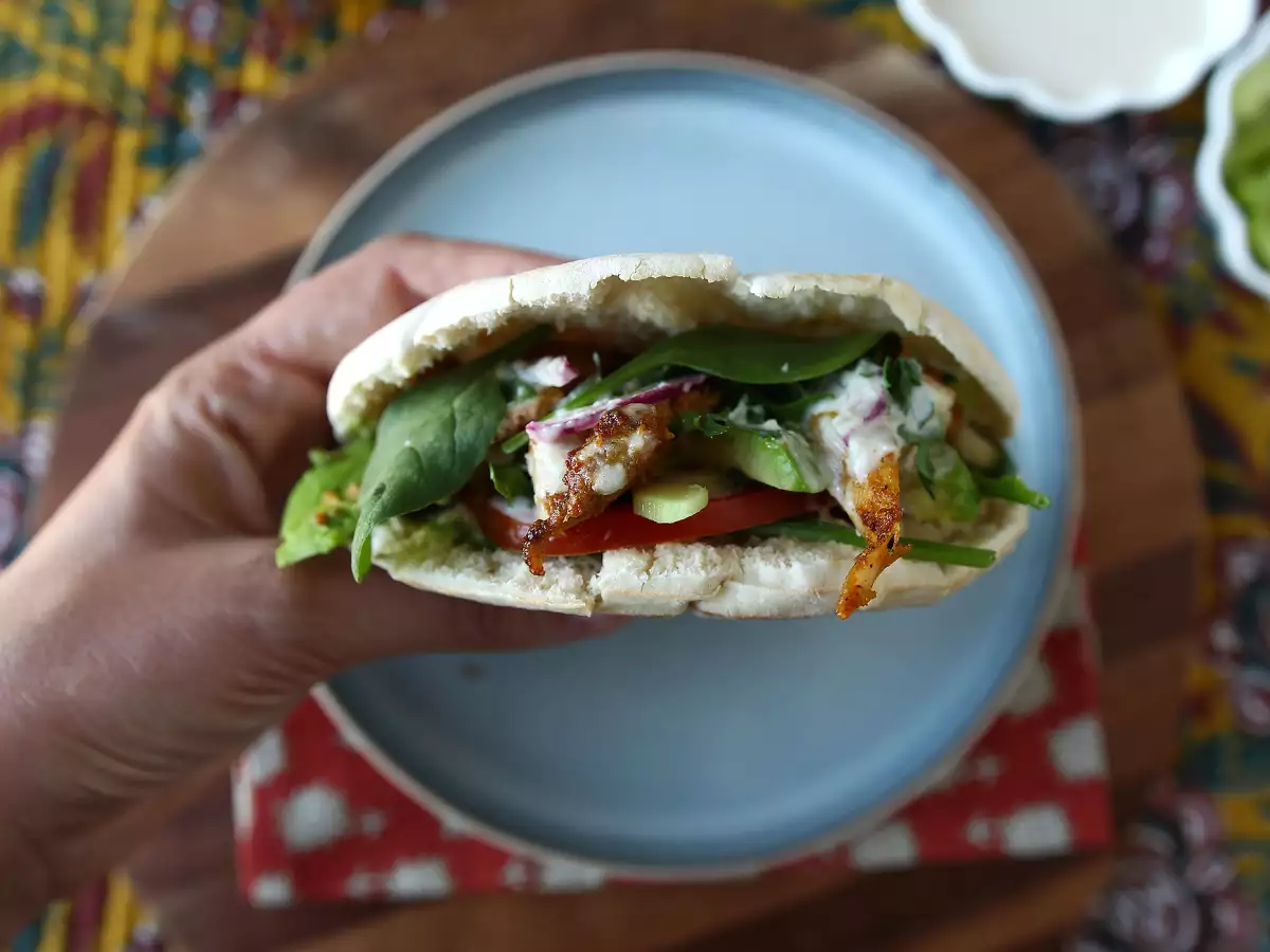 Shawarma de frango na Air Fryer - foto 4