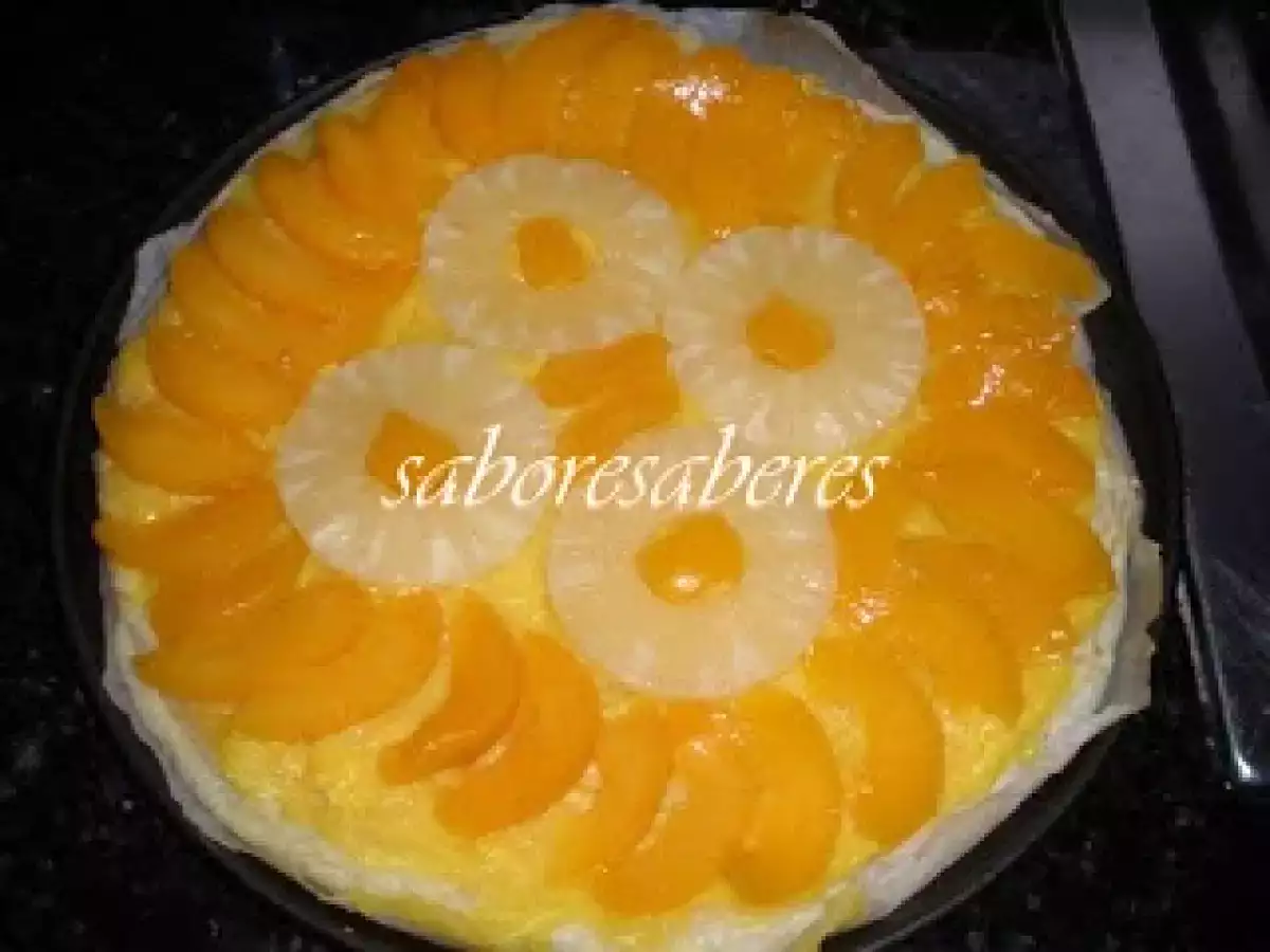 Simples e rápida Tarte de frutas - foto 4
